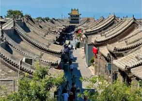 山西平遙古城入選“春天最適合去的五座古城”